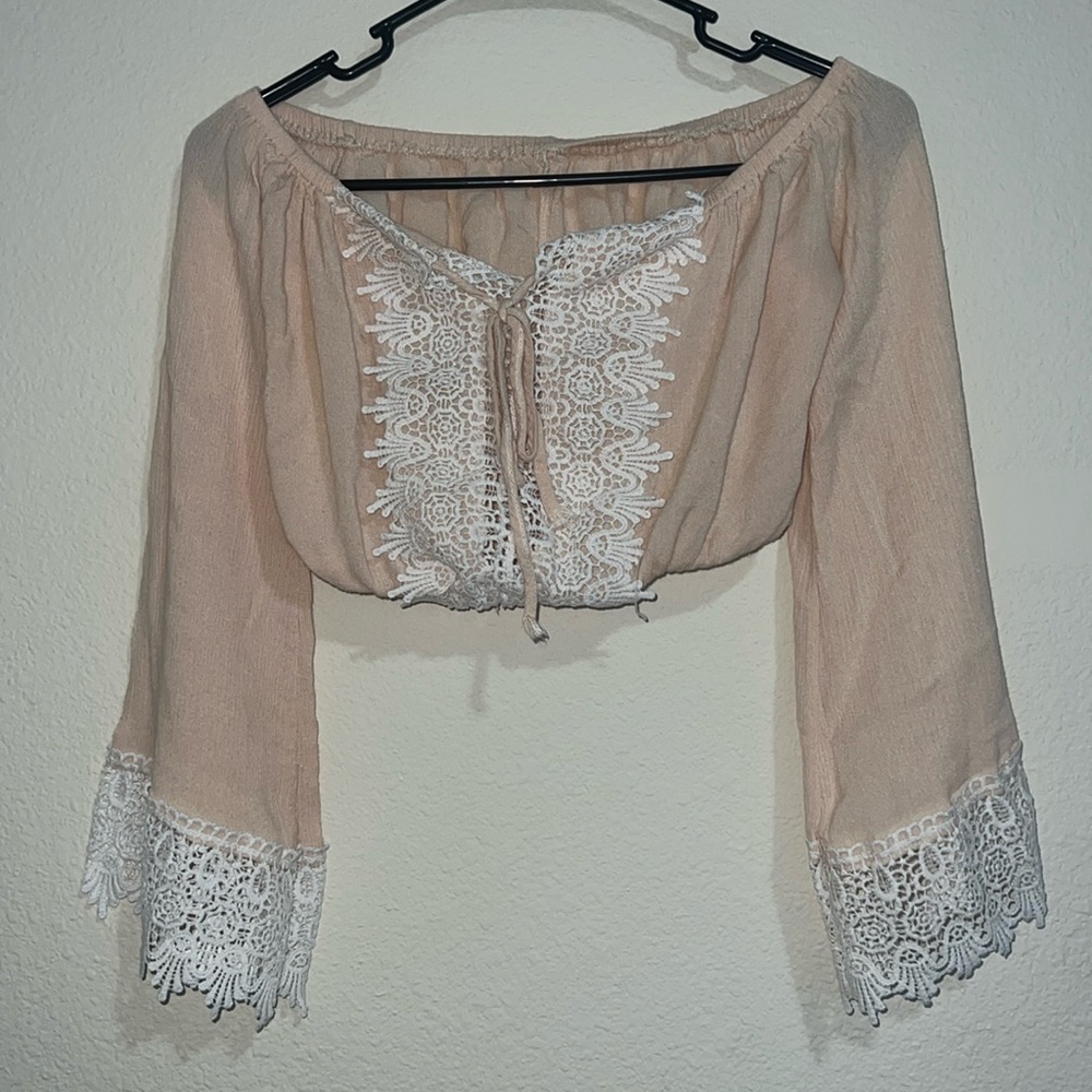 Long sleeve boho type blouse